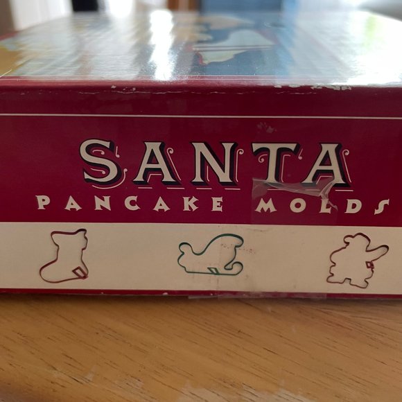 Santa 3 Nonstick Pancake Molds Santa, Sled, Stocking - Picture 4 of 4